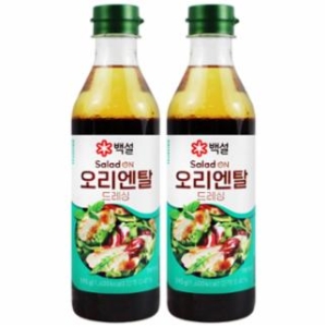 백설 오리엔탈 드레싱 595g (2개)_이미지