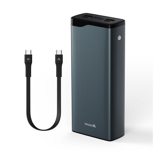 디엠케이코리아 밸류엠 PD 22.5W 메탈 보조배터리 VM-PM30APQ 30000mAh_이미지
