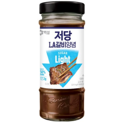  백설 저당 LA갈비양념 460g [2개]