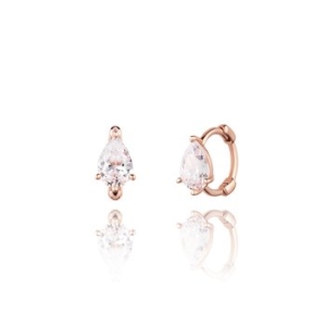 스톤헨지 14K 원터치 큐빅 귀걸이 SA24BB4K 싱글