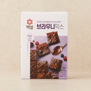 백설 브라우니 믹스 320g이미지입니다. 누르면 해당 게시물로 새창이동합니다.