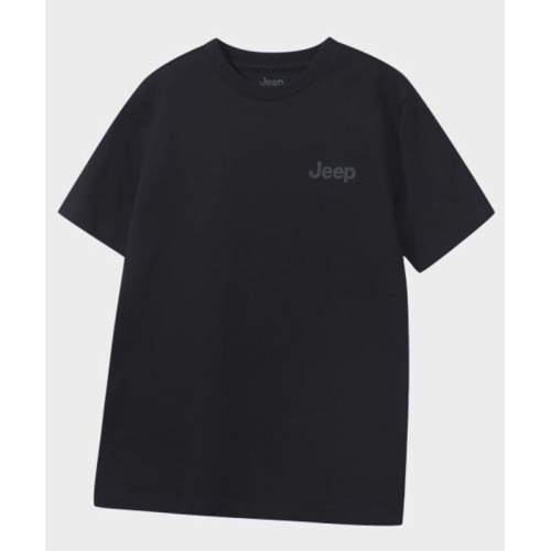 JEEP 헤비 코튼 스몰로고 반팔 티셔츠 JR5TSU192BK 349064