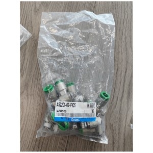 SMC 원래 AS2201-02-F10S/AS3201-02-F10S 스로틀 밸브 속도 제어 금속 본체