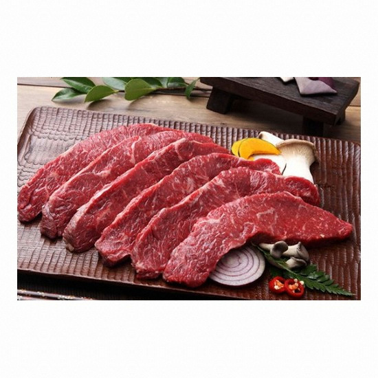 명품횡성청정한우 1등급이상 횡성한우 채끝 500g (1개)