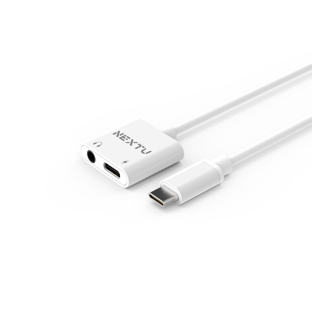 이지넷유비쿼터스 NEXTU NEXT-AV2307 Type C to 3.5mm 스테레오 변환 젠더_이미지