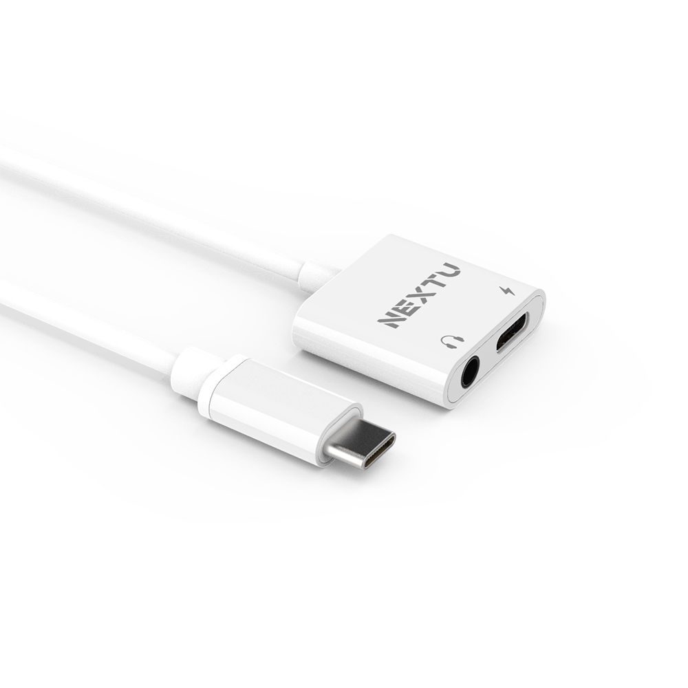 이지넷유비쿼터스 NEXTU NEXT-AV2307 Type C to 3.5mm 스테레오 변환 젠더_이미지