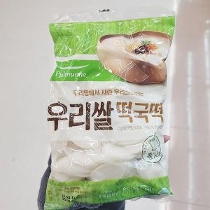풀무원 우리쌀 떡국 700g (2개)