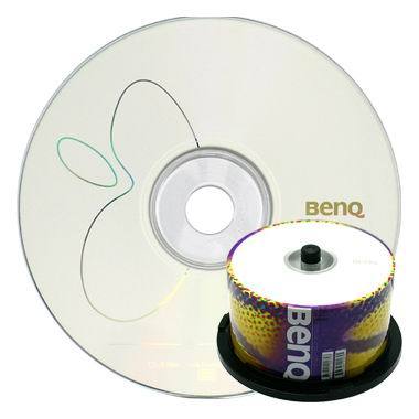 BenQ CD-R 700MB 48x 케익 50장 실버_이미지