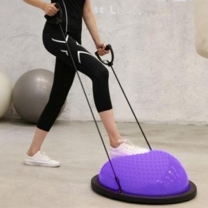 XBI990OK_48하프볼 운동 밸런스볼퍼플 홈트레이닝 GTS