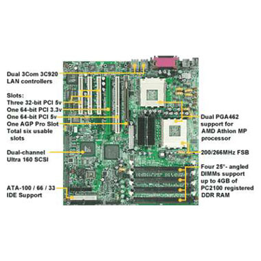 TYAN TYAN S2468UGN (Tiger MPX) Tyan Korea