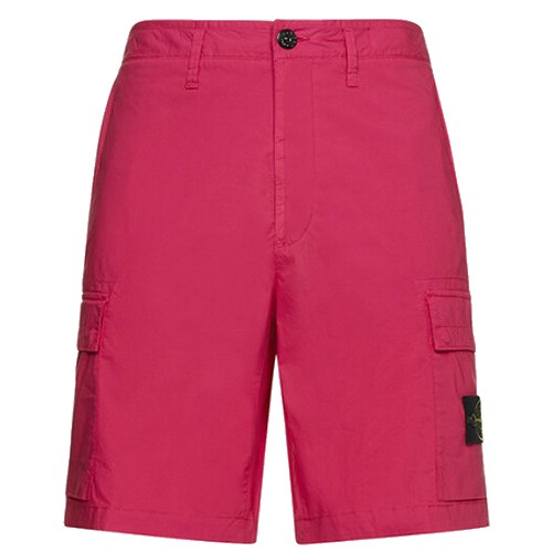 스톤아일랜드 와펜 버뮤다 카고 반바지 7615L0803 (V0087, 핑크)_이미지