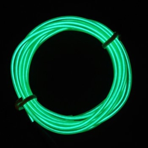 그린 EL 와이어줄 2M  인버터  그린