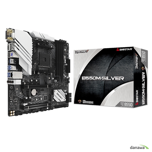 BIOSTAR B550M SILVER 이엠텍