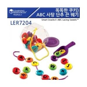 러닝리소스 똑똑한 쿠키 ABC사탕단추 끈꿰기 Smart Snacks® ABC_이미지