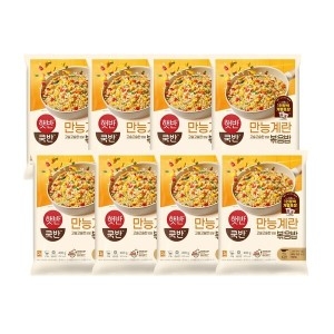 CJ제일제당 햇반 쿡반 만능계란볶음밥 400g (8개)