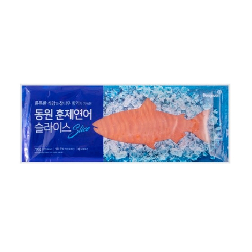 동원F&B 연어 훈제 슬라이스 700g (2개)