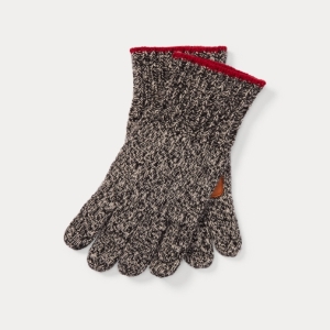  폴로랄프로렌 남성 Deerskin-Palm Knit Gloves 상품이미지