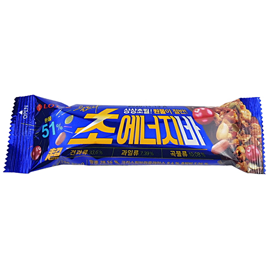 롯데제과 울트라 초에너지바 40g [96개]