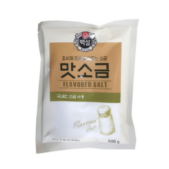 백설 맛소금 500g (2개)_이미지