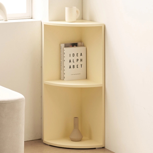 아씨방가구 샌프란 2단 틈새 코너장 300_이미지