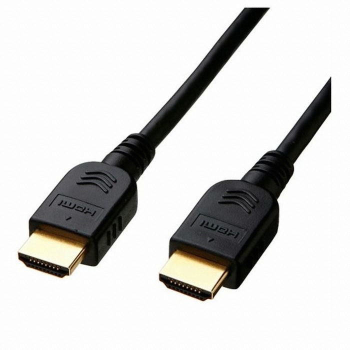 산와서플라이 HDMI to HDMI 무산소동 Ver 1.3 케이블 (KM-HD20-10HL, 1m)_이미지