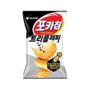 오리온 포카칩 트리플페퍼 60g (3개)_이미지