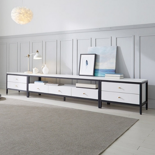 미아트 아미띠에 모티코 2단 거실장세트 2900