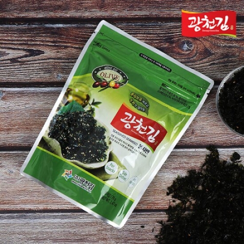 백제식품 올리브유 녹차 자반 볶음 70g (20개)_이미지