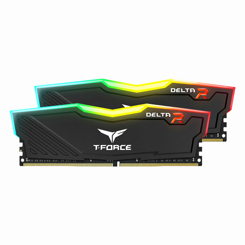 TeamGroup T-Force DDR4-2400 CL15 Delta RGB 패키지 (8GB(4Gx2))_이미지