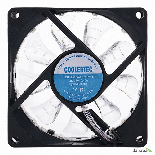 COOLERTEC USB 8025 AUTO RGB
