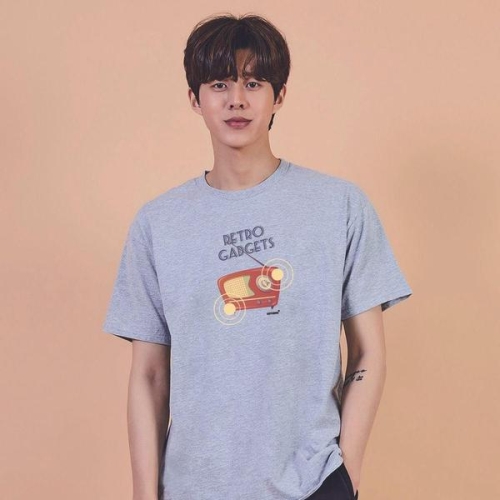 에트로 키밍 라디오 복고풍 R 감성반팔티 면티 W6D0092_이미지