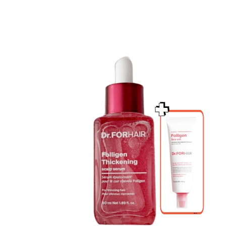 폴리젠 씨크닝 스칼프 세럼 50ml+ 스케일러 50g 2종세트