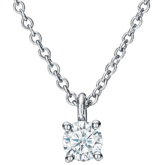 티파니앤코 솔리테어 다이아몬드 펜던트 목걸이 60007524