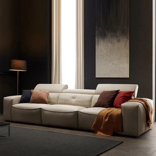 디쟈트 란타나 천연가죽 소파 4인용_이미지