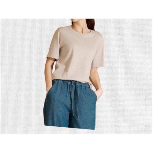 제이슨우 여성 코튼 모달 슬럽 티셔츠 4종 여성티셔츠_이미지