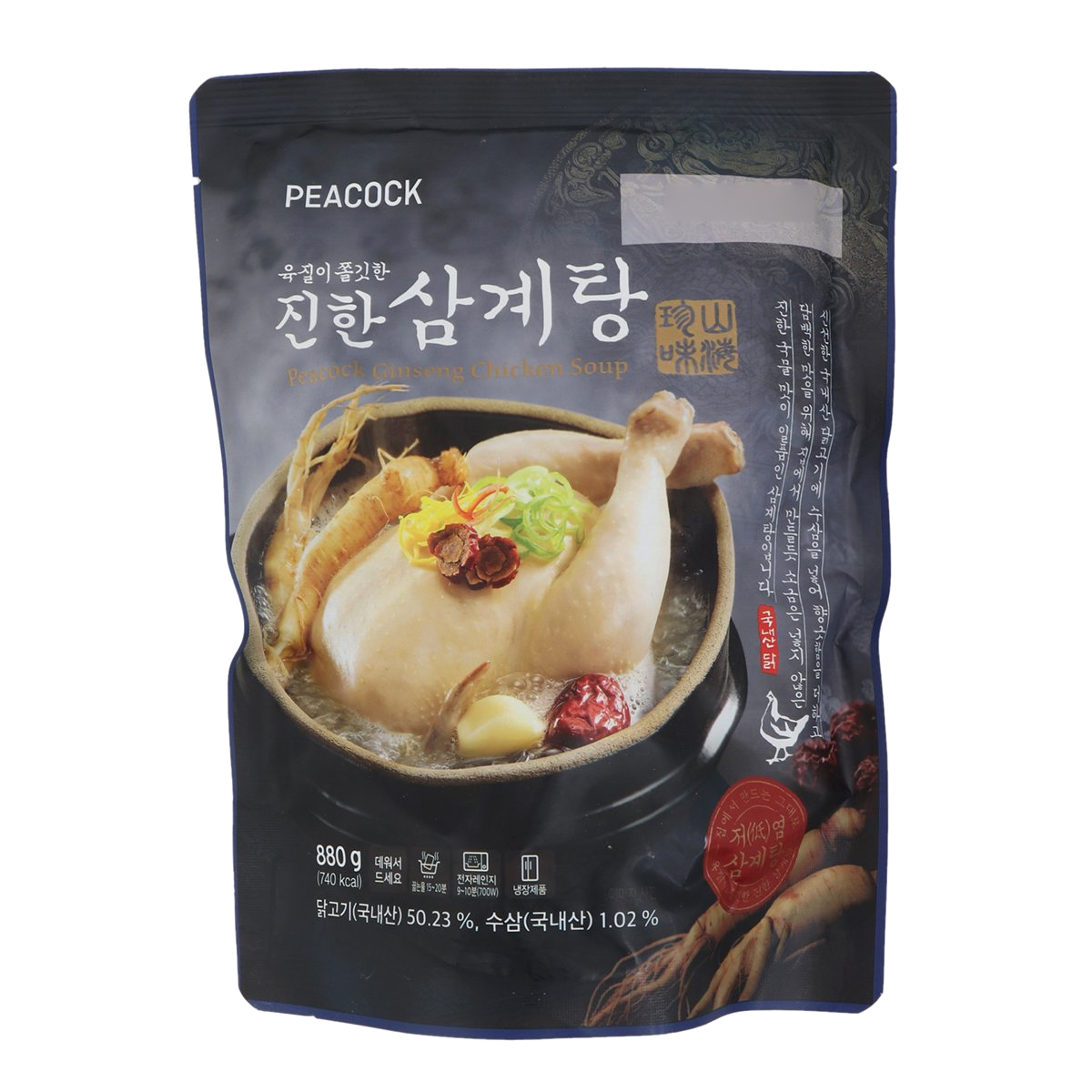 진한삼계탕 880g