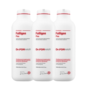 닥터포헤어 폴리젠 플러스 샴푸 500ml (3개)