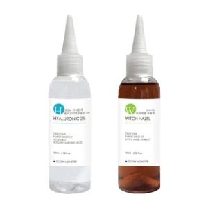 3K 올리고 히알루론산 2원액+프리미엄 위치하젤 원액 100ml + 100ml 비건인증