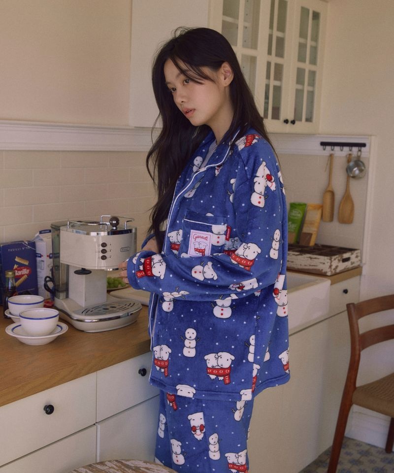 스파오 가나디 수면 파자마네이비 SPPPG4VU07