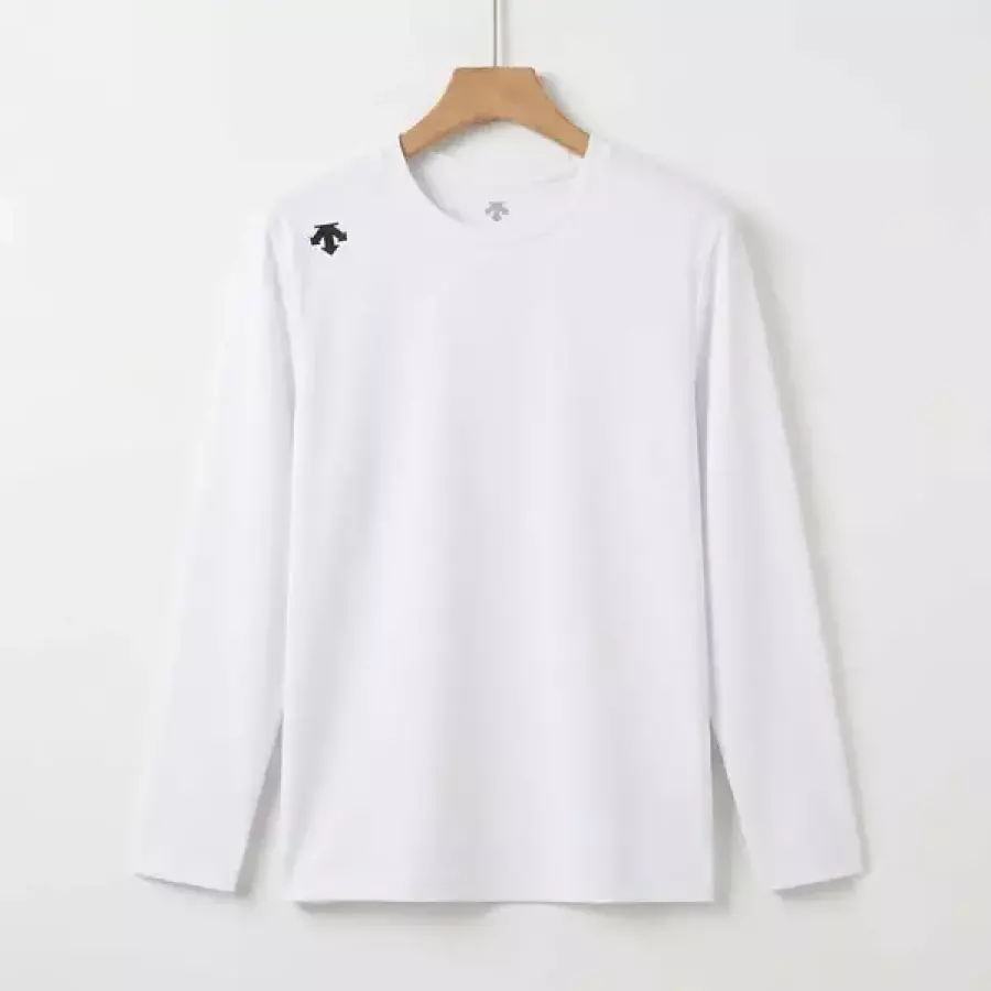 데상트 터프 긴팔 티셔츠 / WHITE SR323UTL71-WHT0_이미지