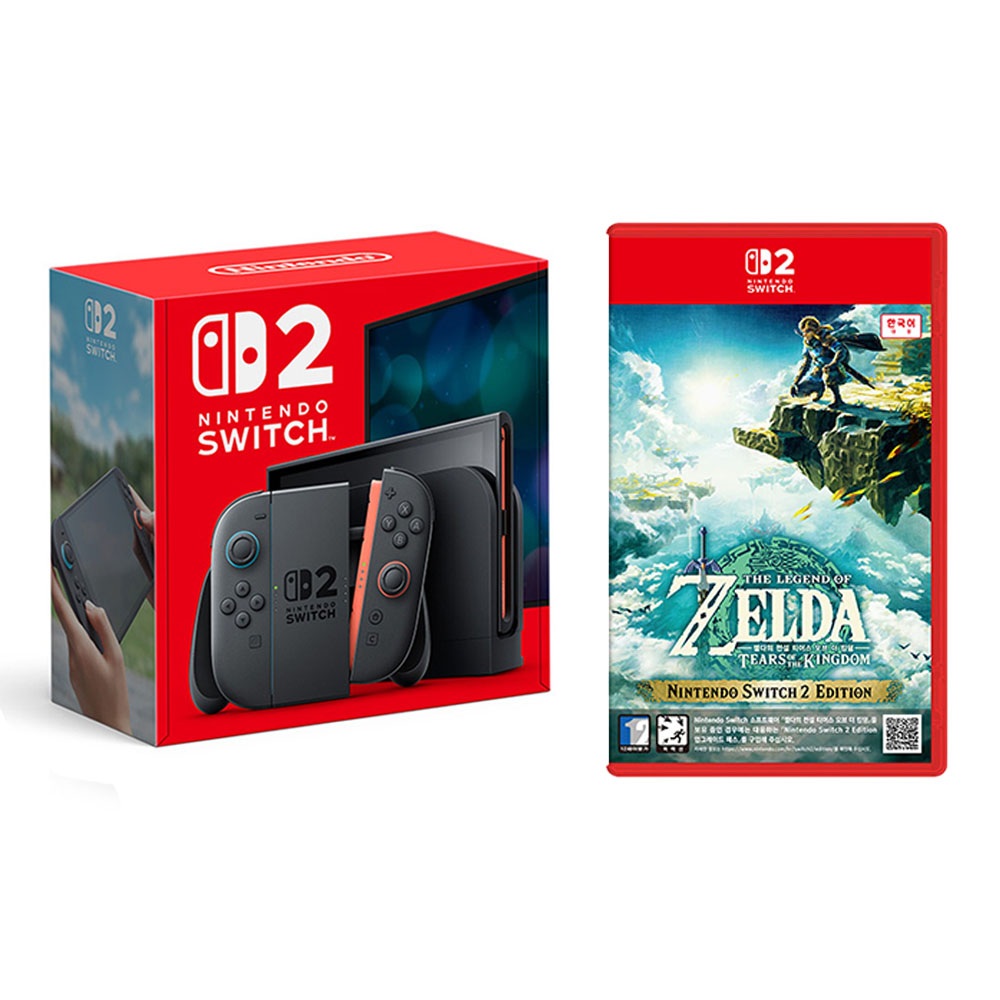 닌텐도 스위치 2 게임 타이틀 세트 젤다의 전설 왕국의 눈물_이미지