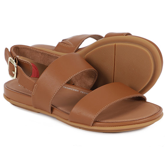 핏플랍 그레이시 레더 백 스트랩 샌들 EB1 (592, 라이트 탄)_이미지