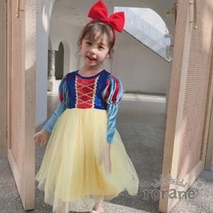 로라네  할로윈 벨벳 미니 백설공주드레스_이미지