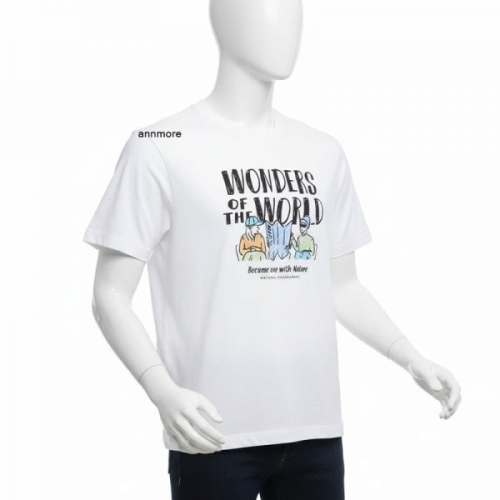 N252UTS980 리젠아스킨 그래픽 반팔 티셔츠 WHITE