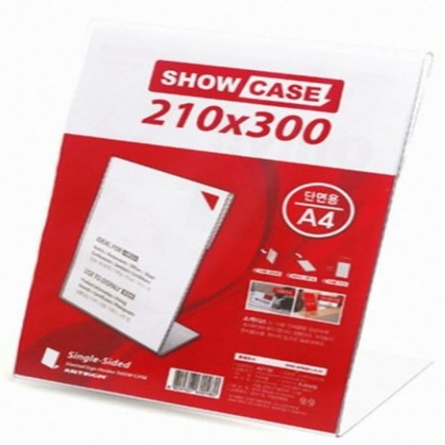 거평테크 글라스터 아트앤필  POP 쇼케이스 단면 210x300mm A4  A2130    아트앤필  착한가격의 착한쇼핑몰