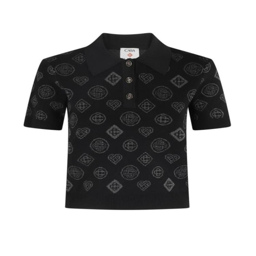 카사블랑카 탑 WAW25KW107701 097 Black