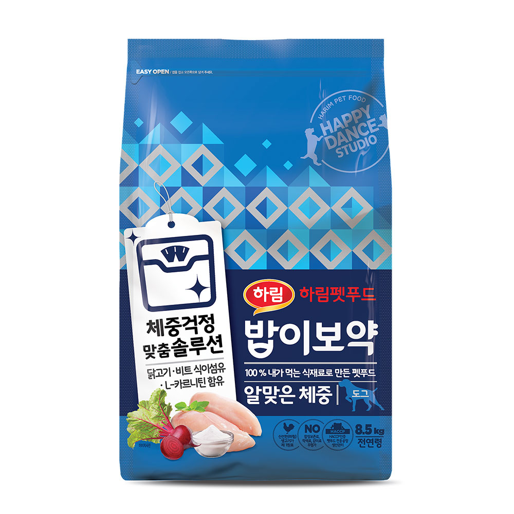 �ϸ���Ǫ�� �� ���̺��� �˸��� ü�� 8.5kg
