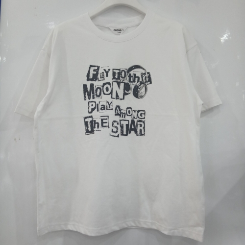 소이어패럴 에꼴리에 5부빈티지뮤직폰트티 26B0401_SC