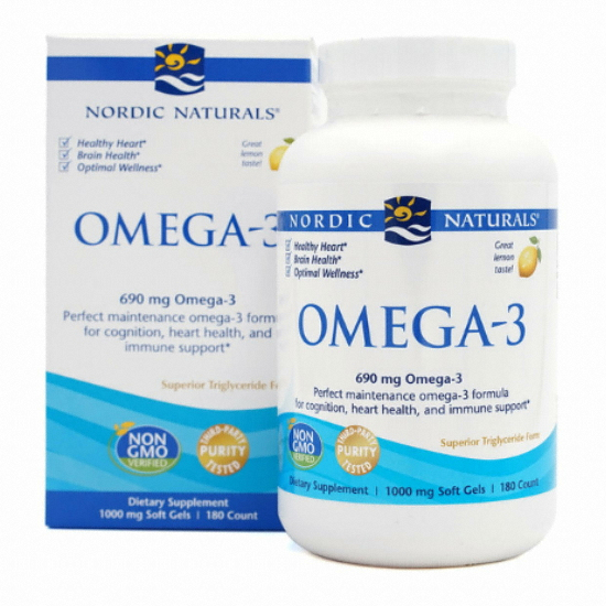 노르딕내추럴스 오메가-3 180캡슐 (해외) (1개)