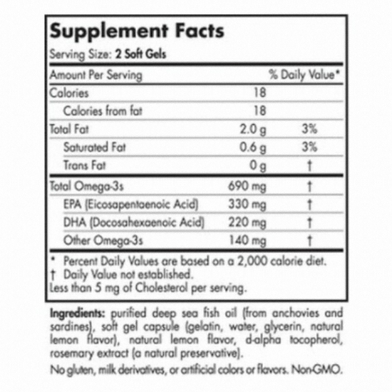 노르딕내추럴스 오메가-3 180캡슐 (해외) (1개)_이미지